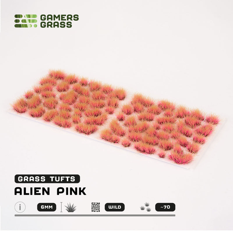 Gamers Grass - 6mm Tuft: Alien Pink Wild-Ashdown Gaming