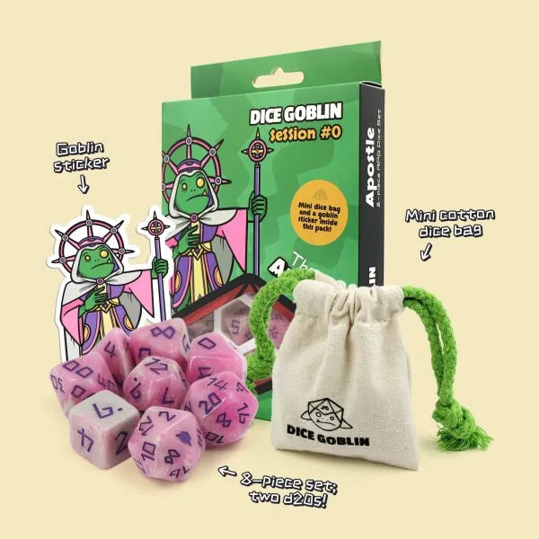 Dice Goblin - The Apostle Dice Pack-Dice-Ashdown Gaming