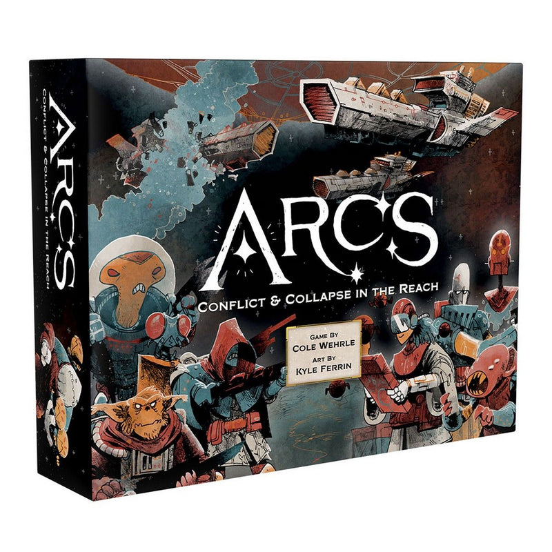 Arcs: Conflict and Collapse in the Reach-Board Games-Ashdown Gaming