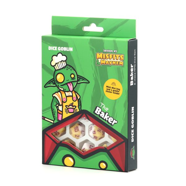 Dice Goblin - The Baker Dice Pack-Dice-Ashdown Gaming