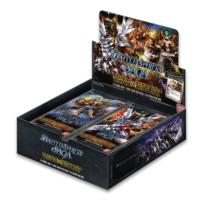Battle Spirits Saga BBS01 - Booster Box (24 Packs)-Collectible Trading Cards-Ashdown Gaming