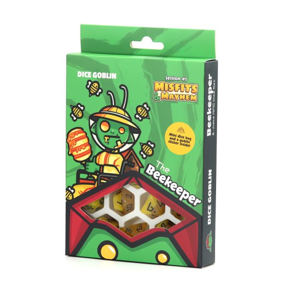 Dice Goblin - The Beekeeper Dice Pack-Dice-Ashdown Gaming