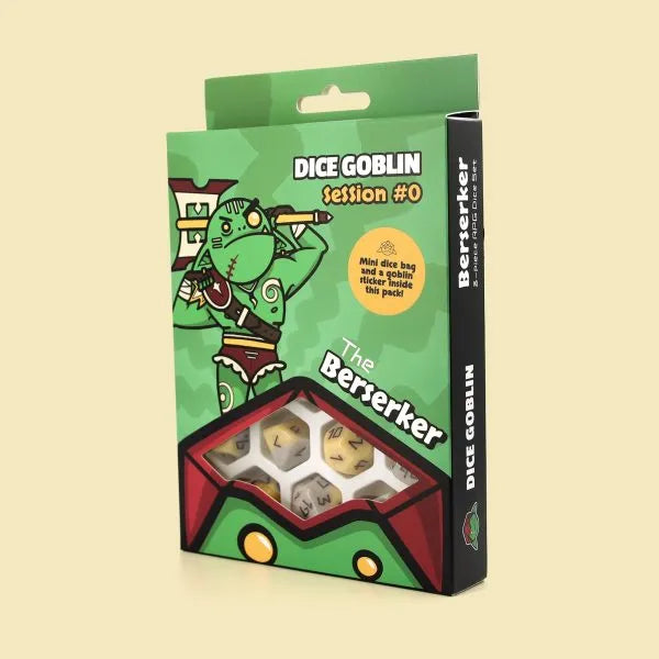 Dice Goblin - The Berserker Dice Pack-Dice-Ashdown Gaming