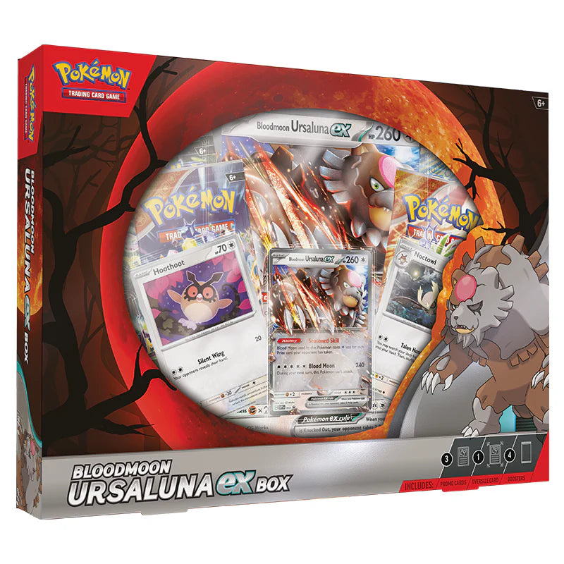 Pokemon TCG: Bloodmoon Ursaluna ex Box-Ashdown Gaming