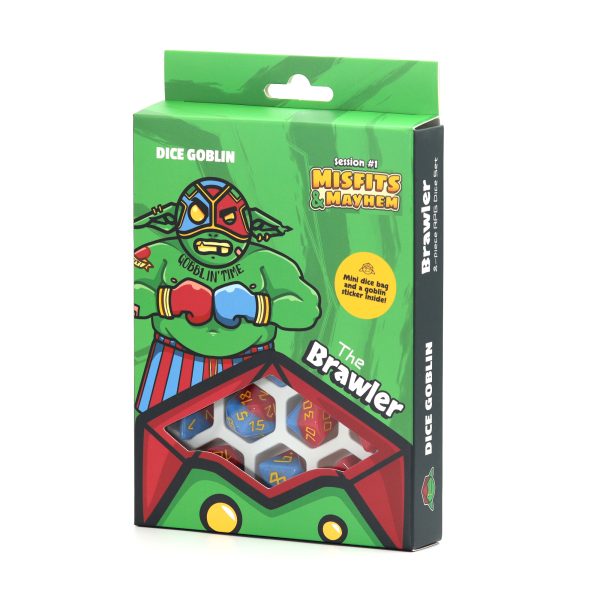 Dice Goblin - The Brawler Dice Pack-Dice-Ashdown Gaming