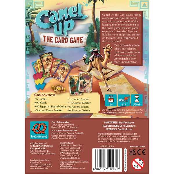 Camel Up The Card Game-Board Game-Ashdown Gaming