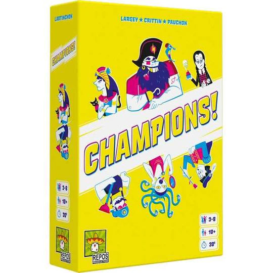 Champions!-Board Game-Ashdown Gaming