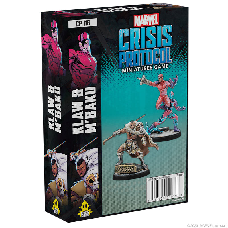 Marvel Crisis Protocol: Klaw and M'Baku-Unit-Ashdown Gaming