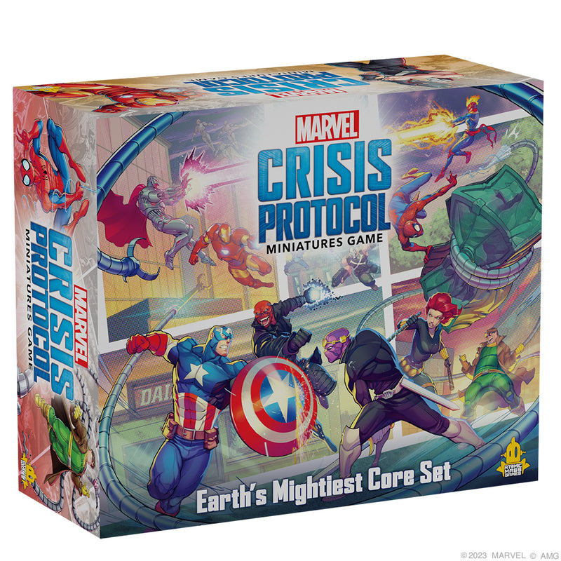 Marvel Crisis Protocol: Earth's Mightiest Core Set-Boxed Set-Ashdown Gaming