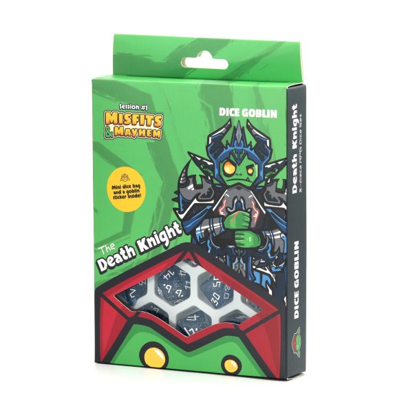 Dice Goblin - The Death Knight Dice Pack-Dice-Ashdown Gaming