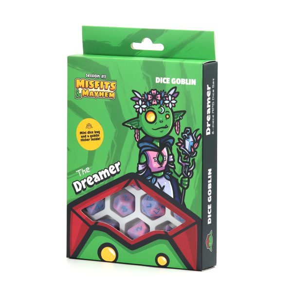 Dice Goblin - The Dreamer Dice Pack-Dice-Ashdown Gaming