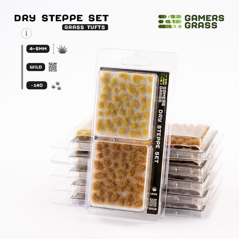 Gamers Grass - Dry Steppe Set-Ashdown Gaming