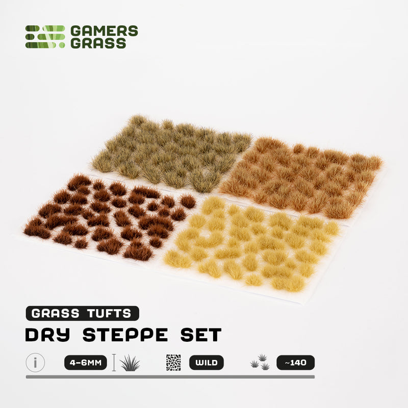 Gamers Grass - Dry Steppe Set-Ashdown Gaming