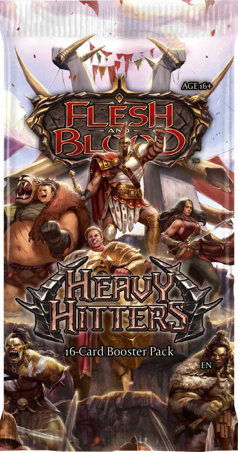 Flesh and Blood - Heavy Hitters Booster Pack-Collectible Trading Cards-Ashdown Gaming