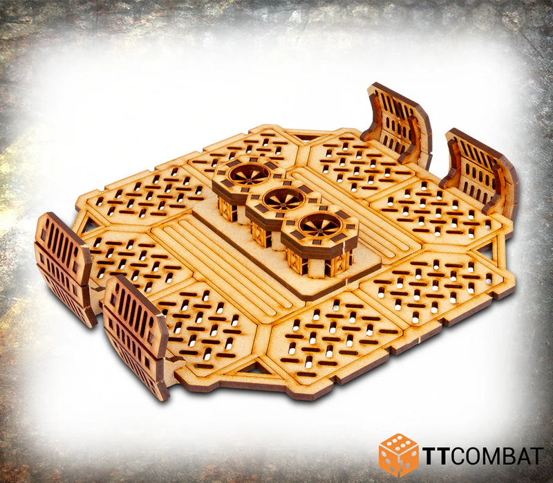 TT Combat Industrial Hive - Sector 1 Storgae Platform Fans-Ashdown Gaming