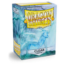 Dragon Shield - Matte Standard Size Sleeves 100pk - Clear-Ashdown Gaming