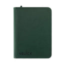 Vault X Exo Tec 9 Pocket Zip Binder - Forest Green-Binder-Ashdown Gaming