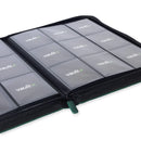 Vault X Exo Tec 9 Pocket Zip Binder - Forest Green-Binder-Ashdown Gaming
