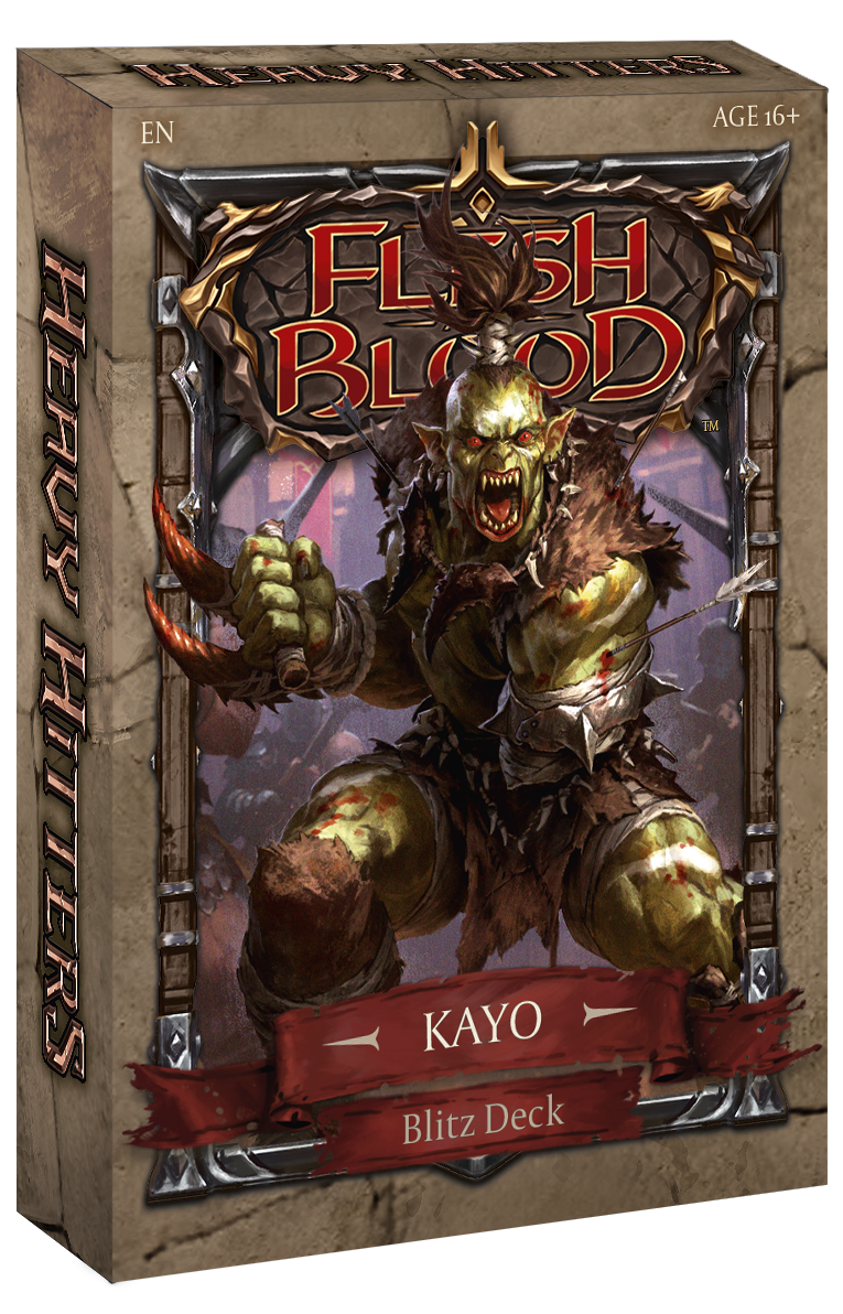 Flesh and Blood - Heavy Hitters: Blitz Deck-Collectible Trading Cards-Ashdown Gaming