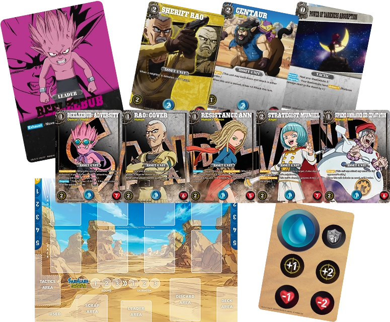 Sand Land Tactical Card Battle-Ashdown Gaming