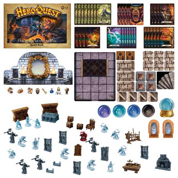 HeroQuest - The Mage of the Mirror Quest Pack-Board Games-Ashdown Gaming