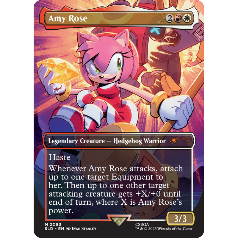 Magic the Gathering - Secret Lair Sonic Friends and Foes (non-foil)-Cards-Ashdown Gaming