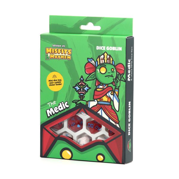 Dice Goblin - The Medic Dice Pack-Dice-Ashdown Gaming