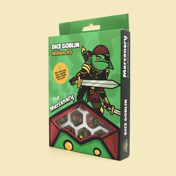 Dice Goblin - The Mercenary Dice Pack-Dice-Ashdown Gaming