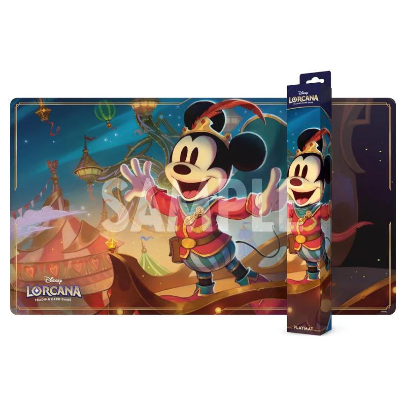 Disney Lorcana: Whispers in the Well - Playmat: Mickey-Collectible Trading Cards-Ashdown Gaming
