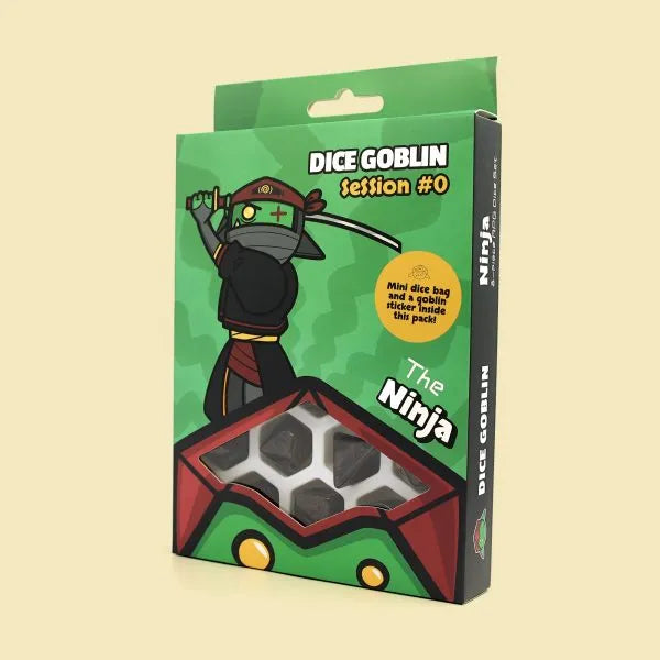 Dice Goblin - The Ninja Dice Pack-Dice-Ashdown Gaming