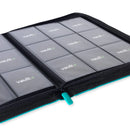 Vault X Exo Tec 9 Pocket Zip Binder - Ocean Blue-Binder-Ashdown Gaming