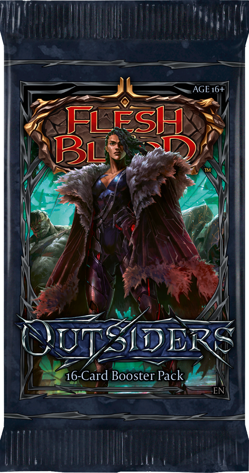 Flesh and Blood - Outsiders Booster Pack-Collectible Trading Cards-Ashdown Gaming