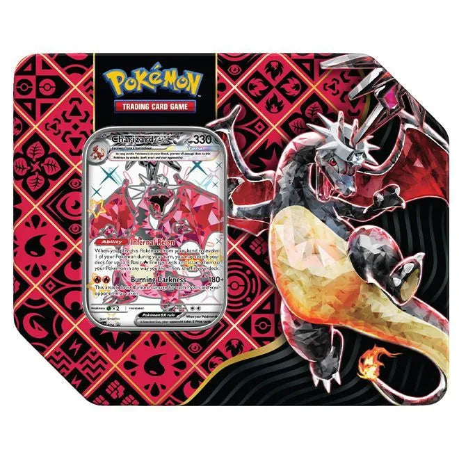 Pokemon TCG: Scarlet and Violet 4.5 Paldean Fates 7" Tin-Collectible Trading Cards-Ashdown Gaming