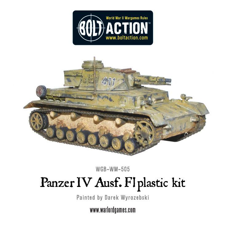 Bolt Action - Panzer IV Ausf. F1/G/H-Ashdown Gaming