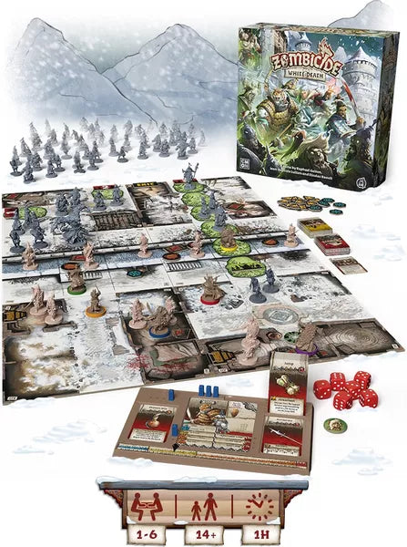 Zombicide White Death-Board Games-Ashdown Gaming