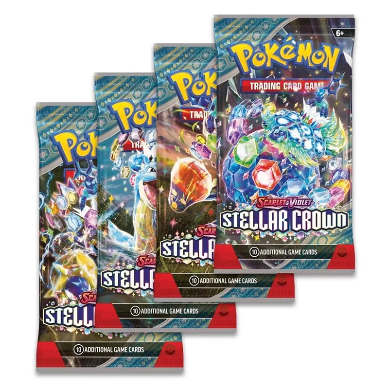 Pokemon TCG: Scarlet and Violet 7 Stellar Crown - Booster Box-Collectible Trading Cards-Ashdown Gaming