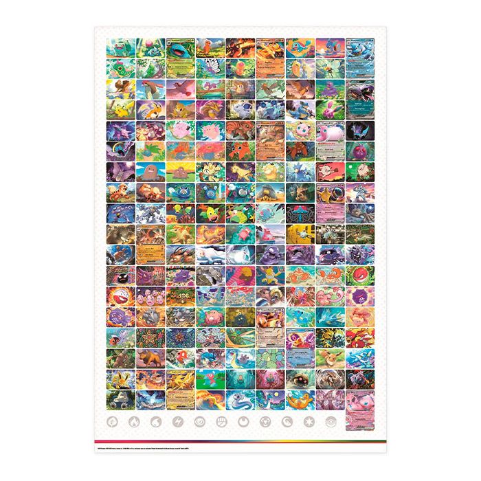 Pokemon TCG: Scarlet and Violet 3.5 151 Poster Collection-Collectible Trading Cards-Ashdown Gaming