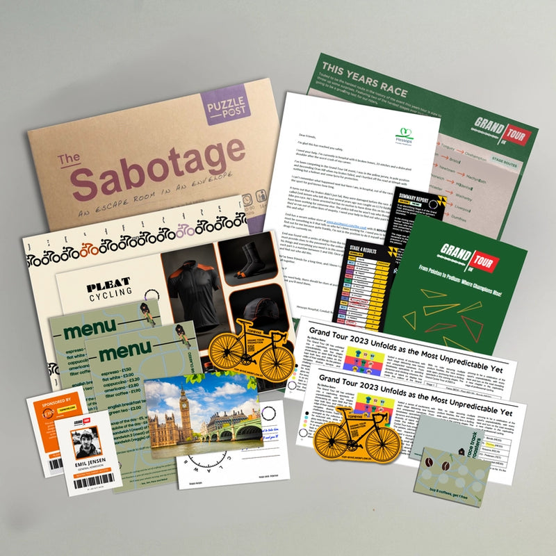 Puzzle Post - The Sabotage-Games-Ashdown Gaming