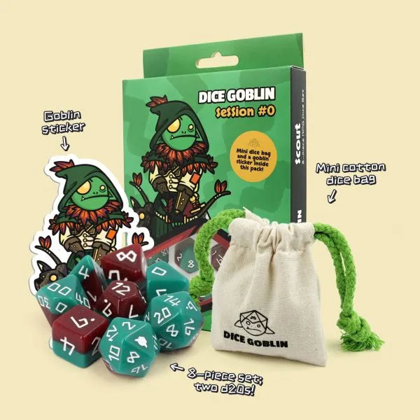 Dice Goblin - The Scout Dice Pack-Dice-Ashdown Gaming