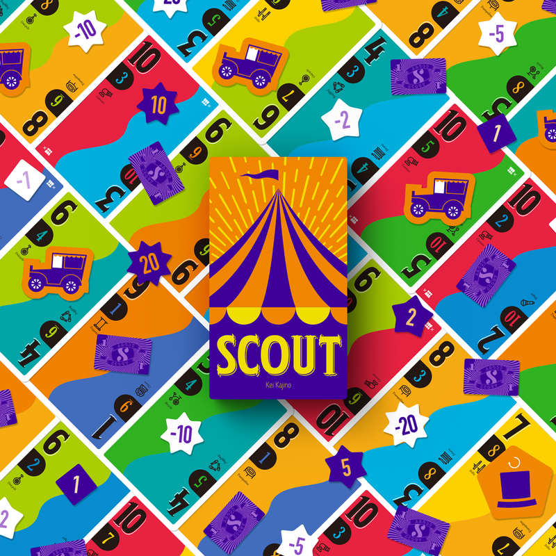 Scout-Board Game-Ashdown Gaming