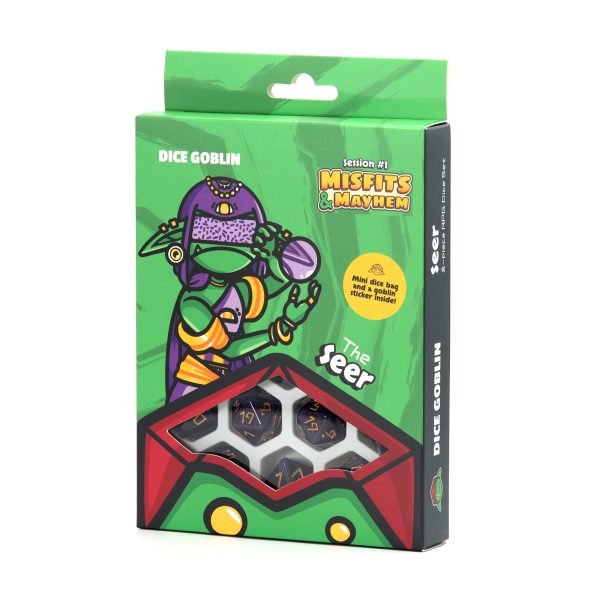 Dice Goblin - The Seer Dice Pack-Dice-Ashdown Gaming