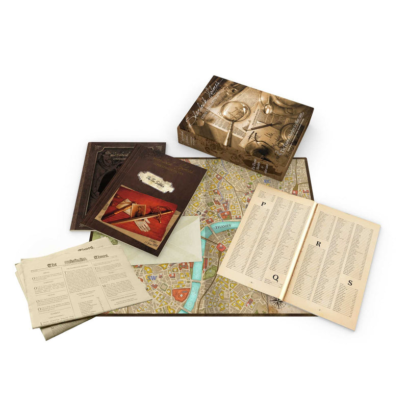 Sherlock Holmes Consulting Detective - Thames Murders and Other Cases-Board Games-Ashdown Gaming
