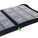 Vault X Exo Tec 9 Pocket Zip Binder - Black-Binder-Ashdown Gaming