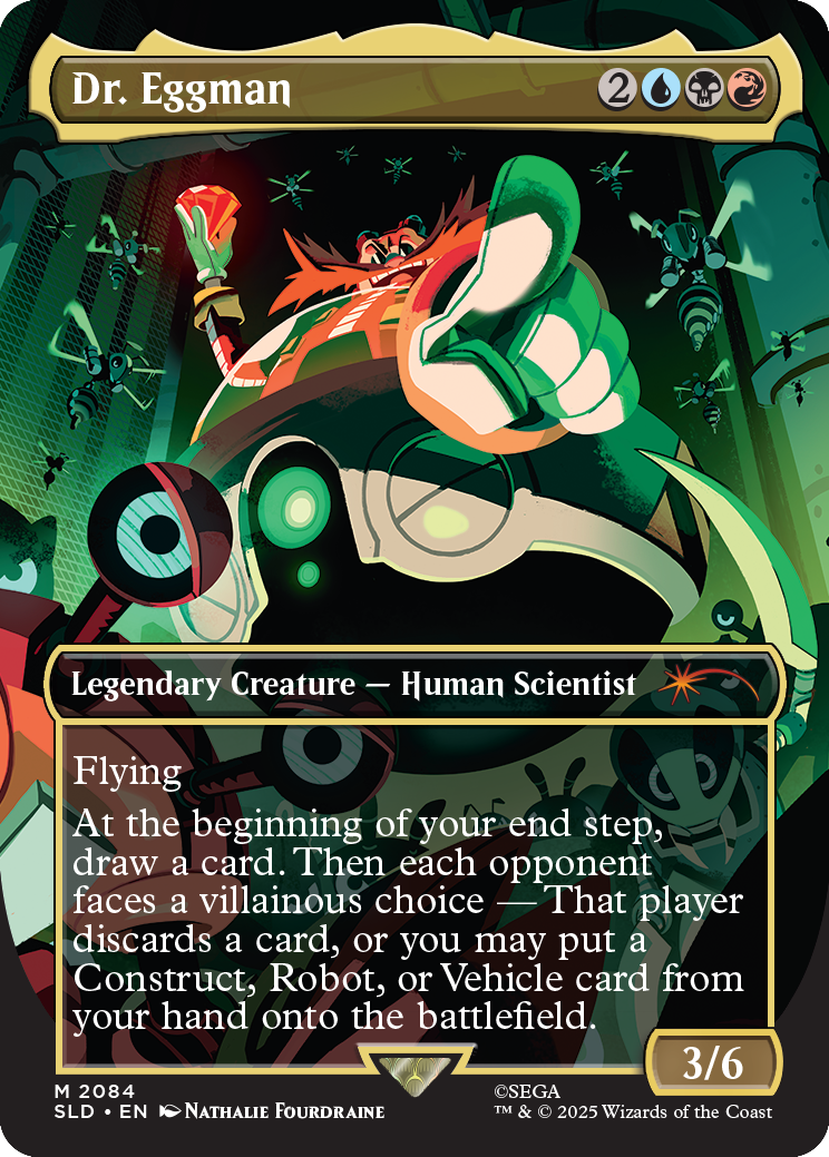 Magic the Gathering - Secret Lair Sonic Friends and Foes (non-foil)-Cards-Ashdown Gaming