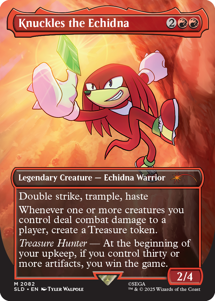Magic the Gathering - Secret Lair Sonic Friends and Foes (non-foil)-Cards-Ashdown Gaming