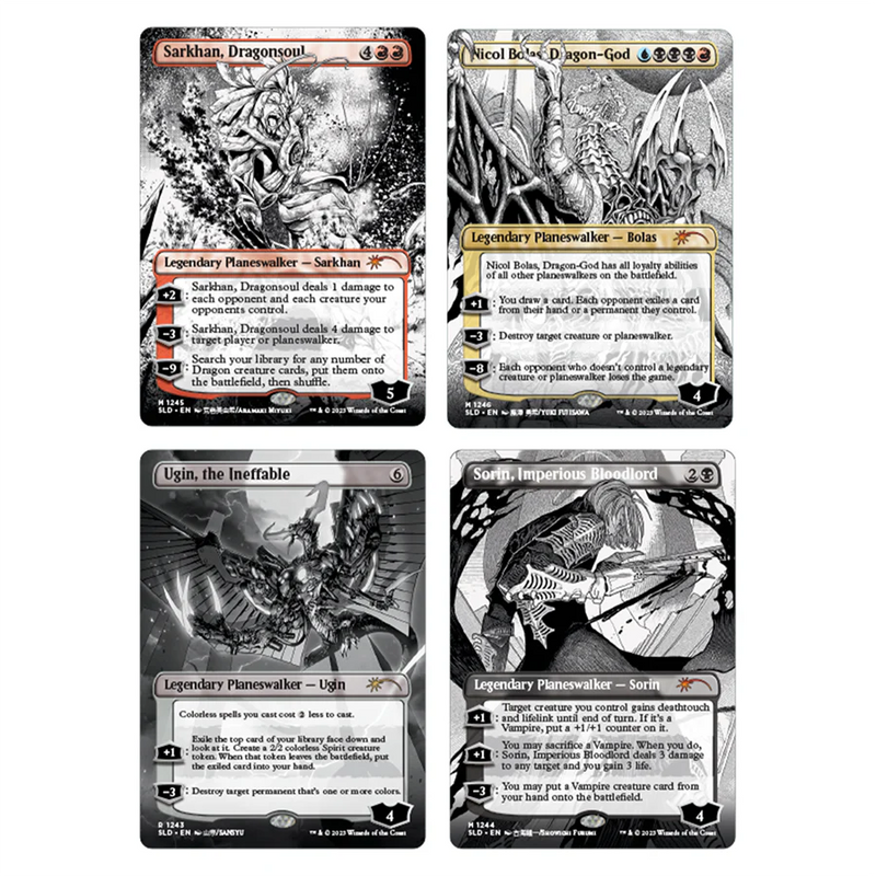 Magic the Gathering - Secret Lair More Borderless Planeswalkers-Cards-Ashdown Gaming