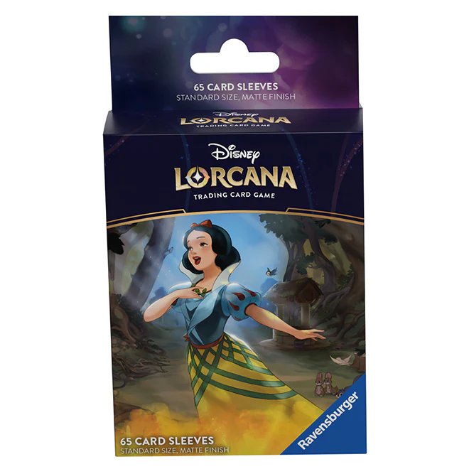 Disney Lorcana: Sleeves - Snow White-Collectible Trading Cards-Ashdown Gaming