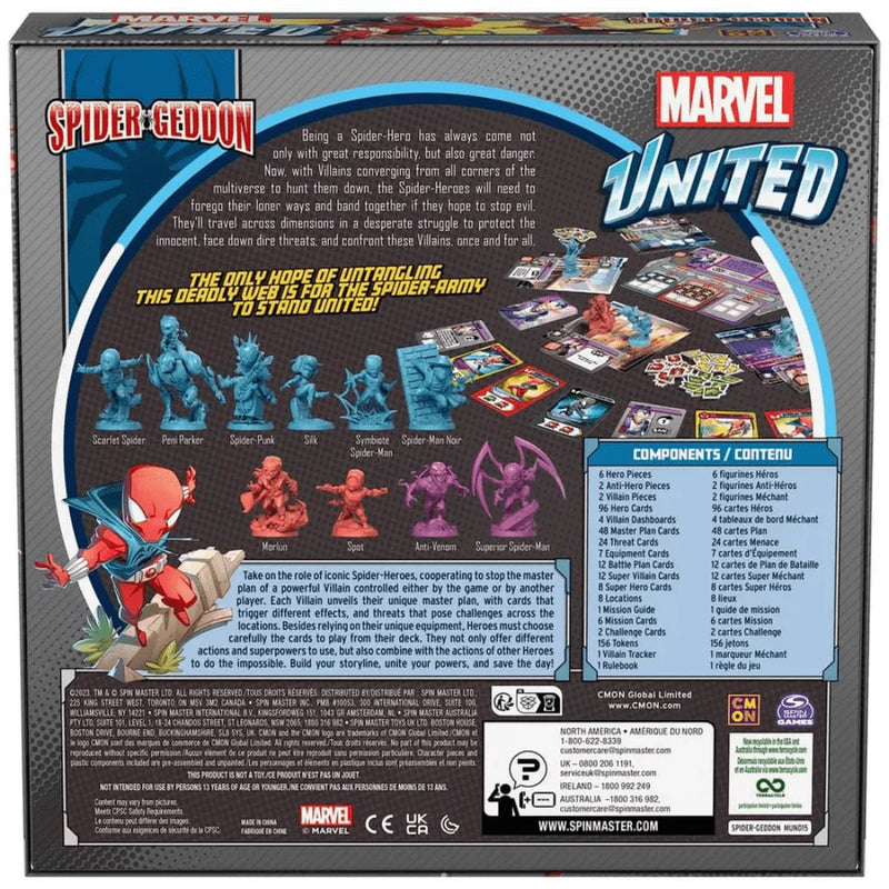 Marvel United - Spider-Geddon-Ashdown Gaming