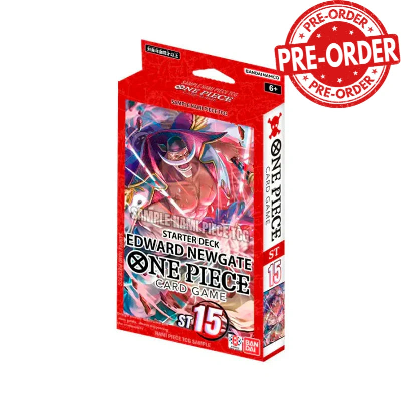 One Piece TCG - Starter Deck Edwrad Newgate (ST-15)-Ashdown Gaming