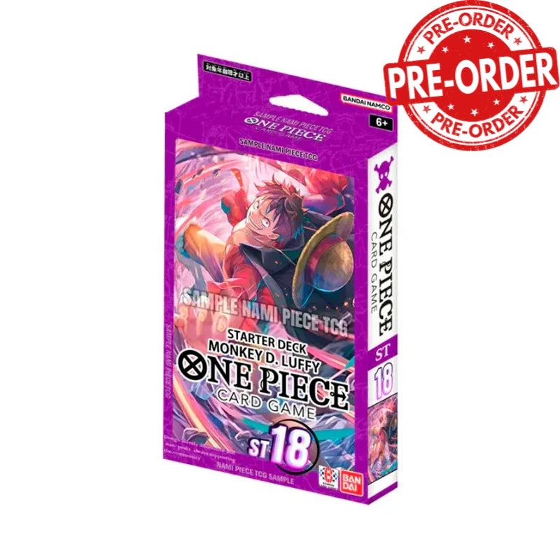 One Piece TCG - Starter Deck Monkey D Luffy (ST-18)-Ashdown Gaming